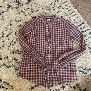 J Crew Plaid Button Down